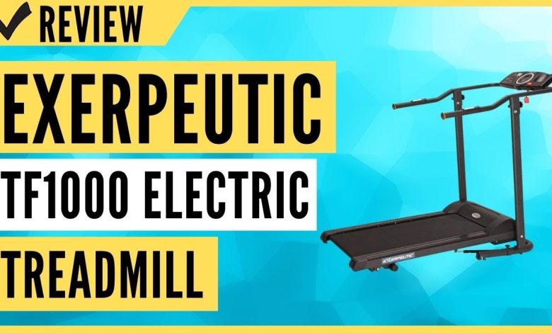 Exerpeutic TF1000 Ultra High Capacity Walk To Fitness Electric Treadmill Review