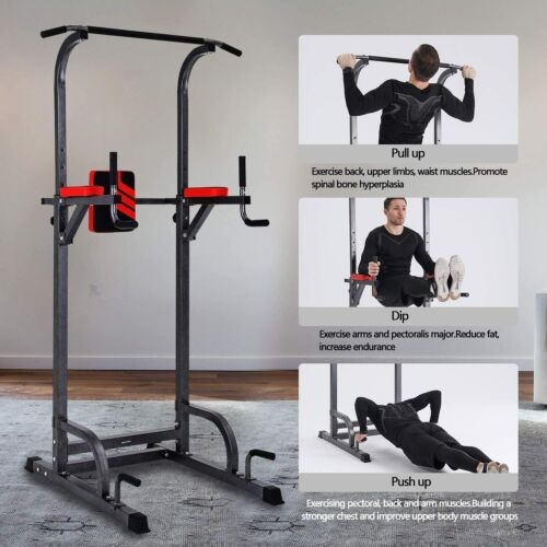 Weider power tower exercises